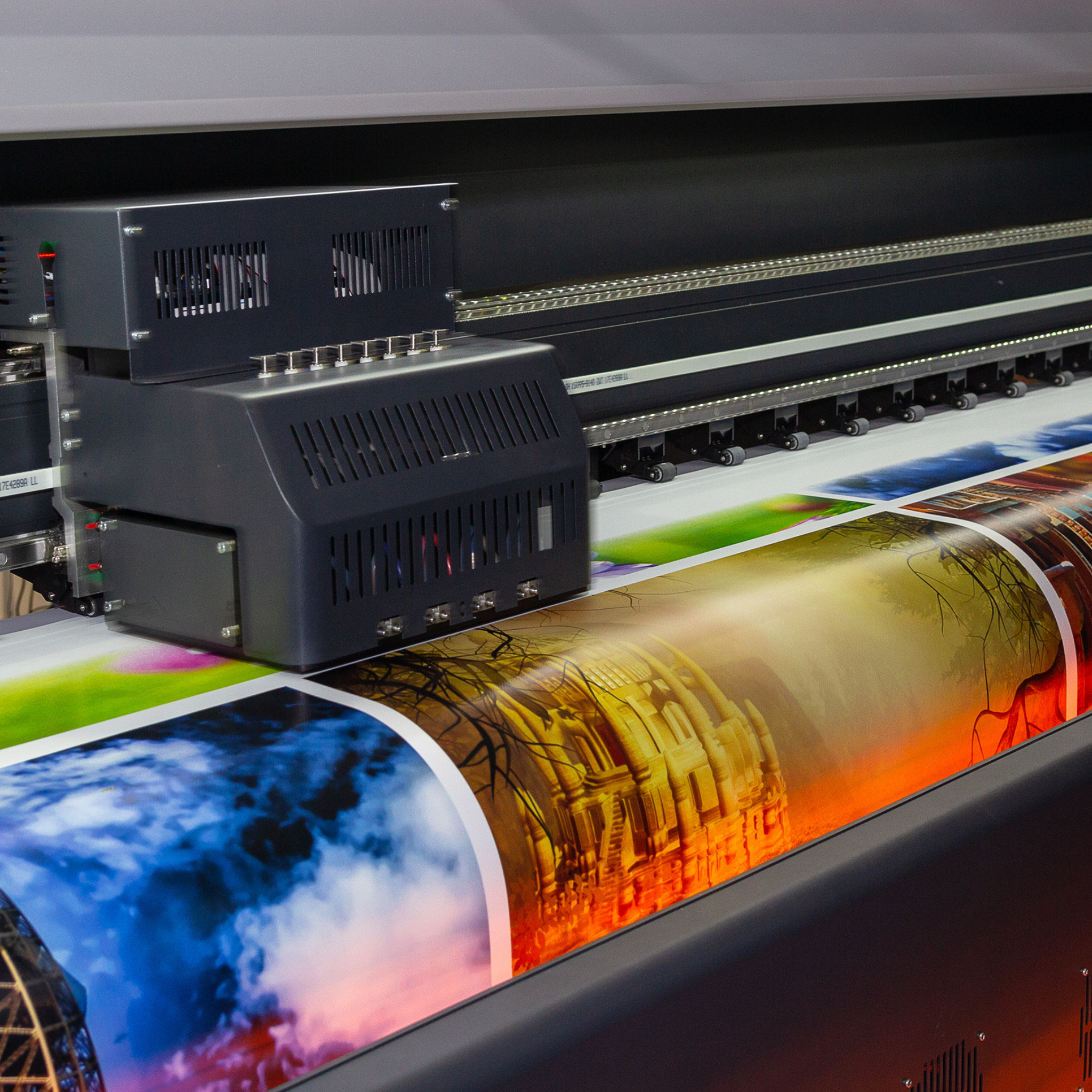 Impresión en lona de gran formato